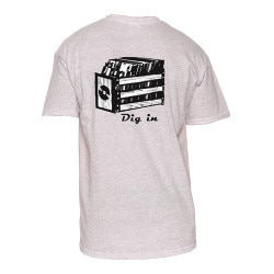 Natural Cotton T-Shirt - Record Cra